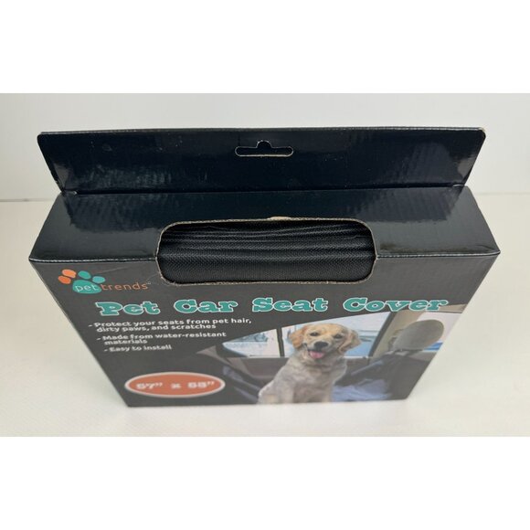 Pet Trends Pet Car Seat Cover 57"X53" Water Resistant Scratch Proof Protect NEW - Picture 5 of 8